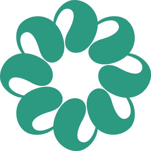 观赏性花朵花卉标志模板设计图片下载