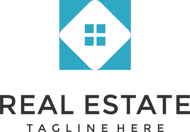 简单的家居豪宅豪宅标志设计图片下载