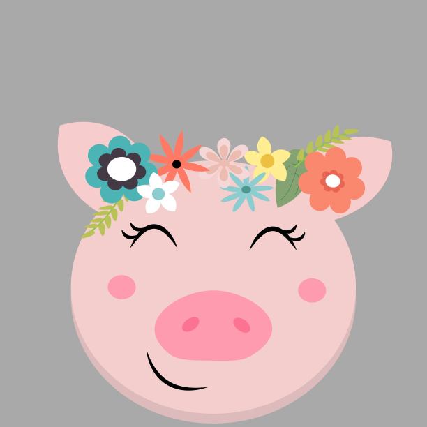 可爱的动物幼儿园海报，问候，请帖图片下载