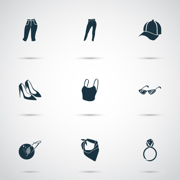 时尚图标设置环猫眼太阳镜图片下载