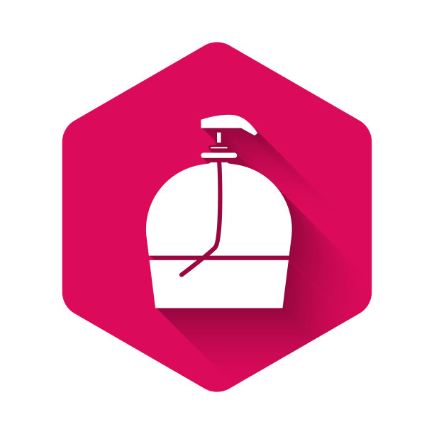 白瓶液体抗菌皂用图片下载