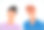 照片上戴眼镜的男人和女人微笑着图片下载