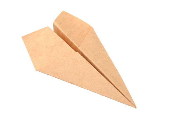 纸飞机的再生纸图片下载