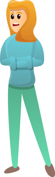 卡通风格的女子精神病院图标图片下载