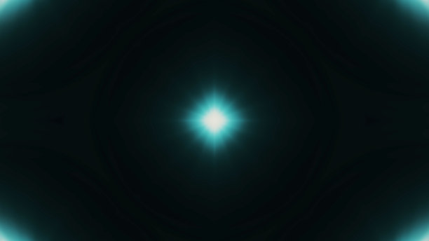 美丽的镜头光晕与光线在黑色的背景图片下载