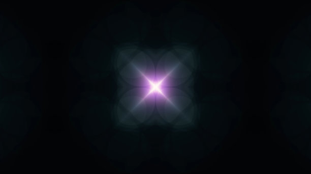 美丽的镜头光晕与光线在黑色的背景图片下载