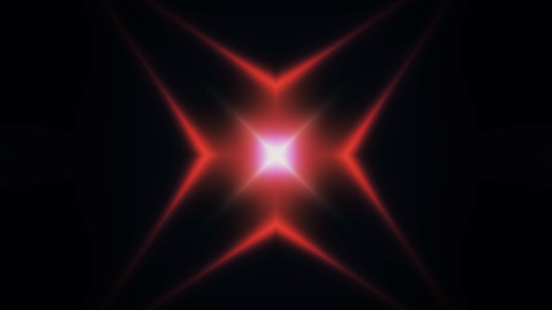 美丽的镜头光晕与光线在黑色的背景图片下载