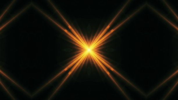 美丽的设计师绘制插图与射线和黑色的背景图片下载