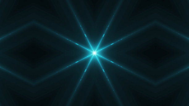 美丽的镜头光晕与光线在黑色的背景图片下载