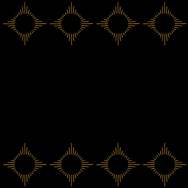 金色图案，高分辨率和清晰度的方形格式。图片下载