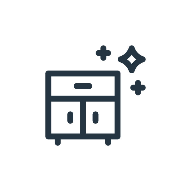 家具矢量图标。家具可编辑的中风。家具线性符号，用于网络和移动应用程序，标志，印刷媒体。细线说明。矢量孤立轮廓绘制。图片下载