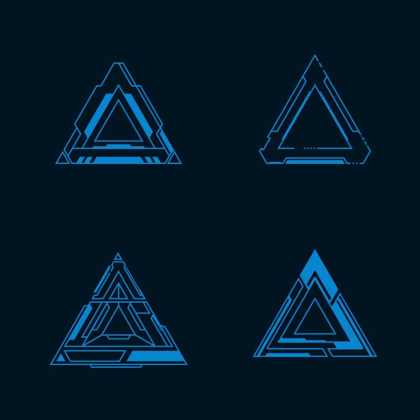 未来的用户界面插图图片下载