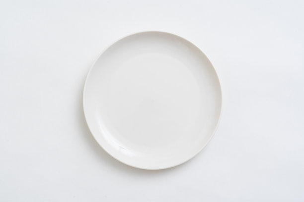 白色圆板图片下载