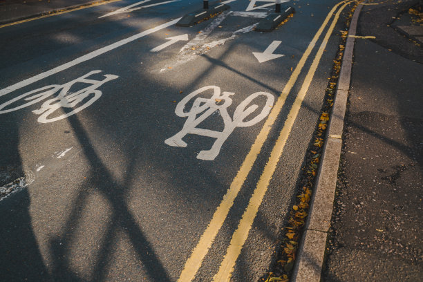 英国诺维奇的自行车道图片下载