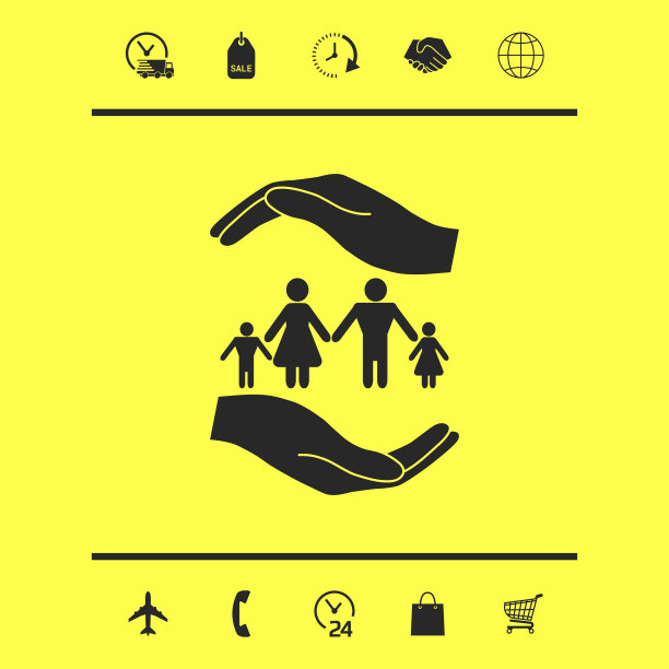 双手举着象征亲情的护身符图片下载