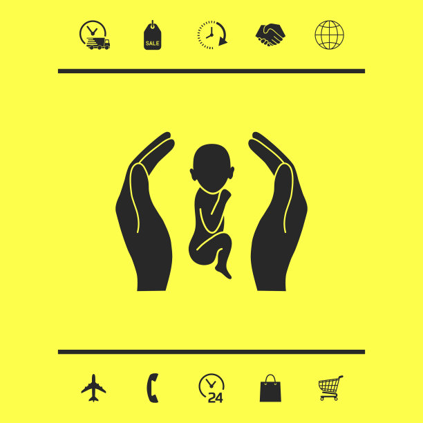 手握baprotection符号图形图片下载