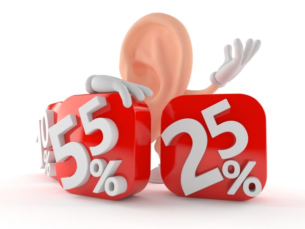 百分比符号后面的耳朵字符图片下载