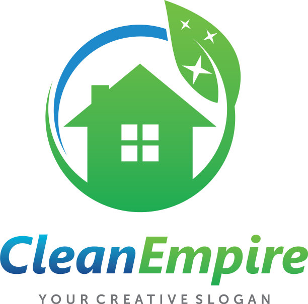 房屋保洁服务企业标识图片下载