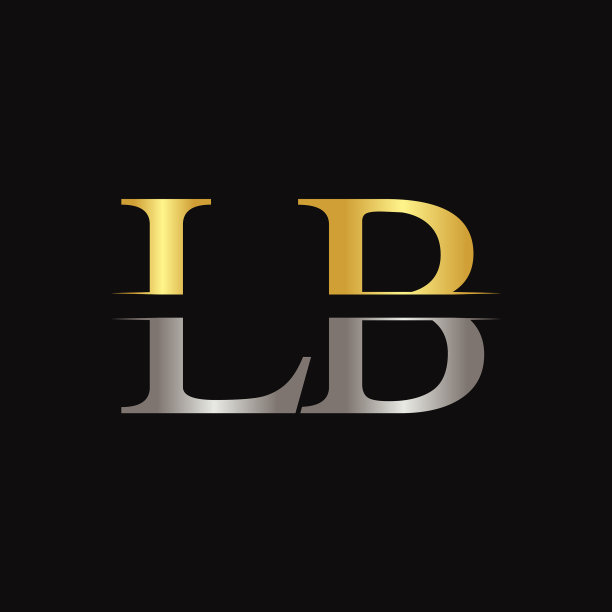 初始lb字母标志设计模板摘要图片下载