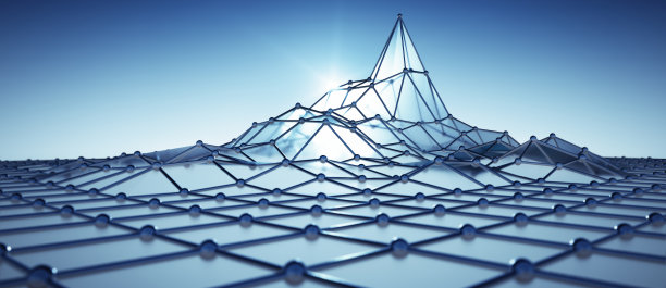 抽象的数字网络图片下载