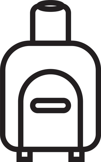 包图标模板黑色可编辑的包图标图片下载