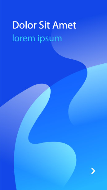 抽象梯度波背景纹理。垂直布局。充满活力的渐变背景为智能手机，为移动应用程序，ui，设计主题。向量模板。图片下载