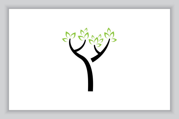 树图标和符号矢量插图图片下载