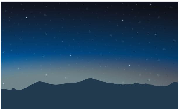 晚上的风景图片下载