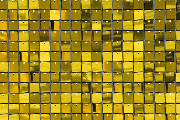 黄色闪亮的矩形作为背景。图片下载