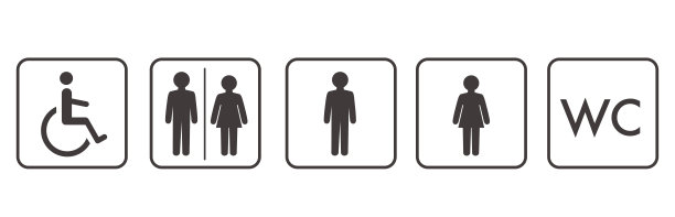 厕所厕所的图标厕所向量图片下载