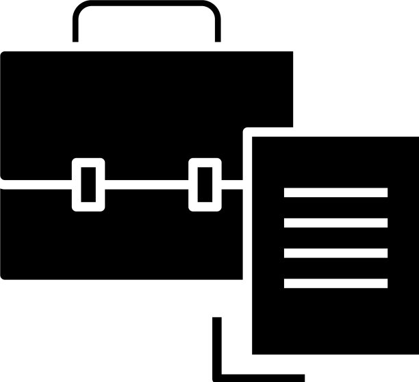 业务文档黑色图标概念图片下载