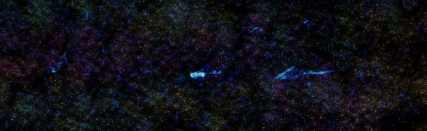 星尘和仙尘闪耀的太空背景。太空恒星和行星概念图像。图片下载