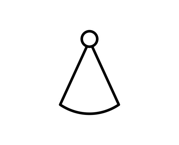 党帽子线图标图片下载