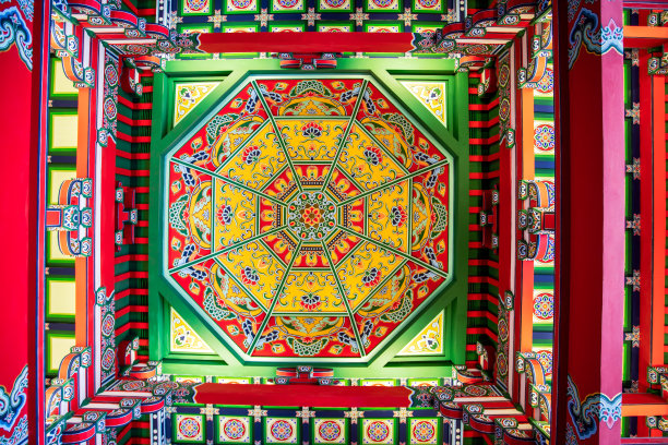 中国古代建筑的屋顶图片下载