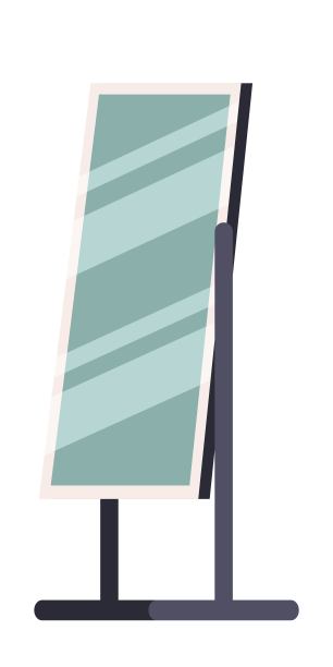 矢量裁剪镜孤立在白色背景上图片下载