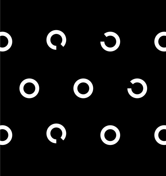 地毯图案黑色图标概念图片下载