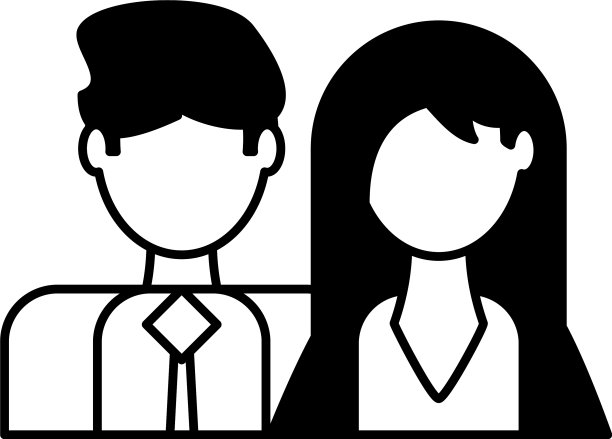 情侣商务专业人士图片下载