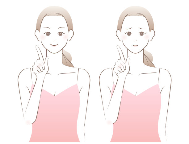 一个穿背心的女人。爱护自己皮肤的女人。图片下载