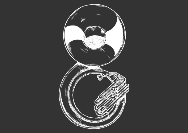 低音萨克斯号图片下载