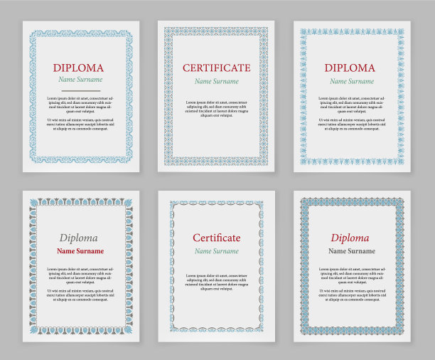 装饰性框架和边框图片下载