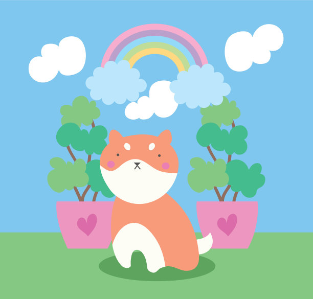 可爱的小狐狸在野外卡哇伊的性格图片下载