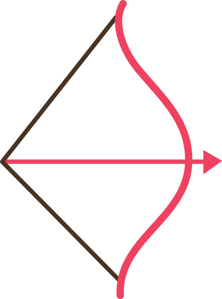 拱形与箭头隔离图标图片下载