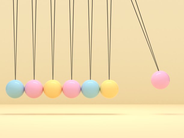 平衡球牛顿的摇篮图片下载