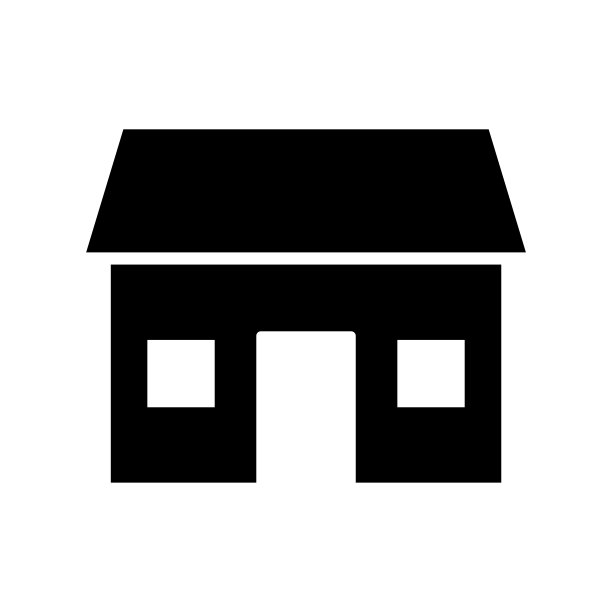 房屋图标矢量设计模板图片下载