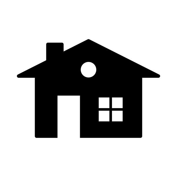 房屋图标矢量设计模板图片下载