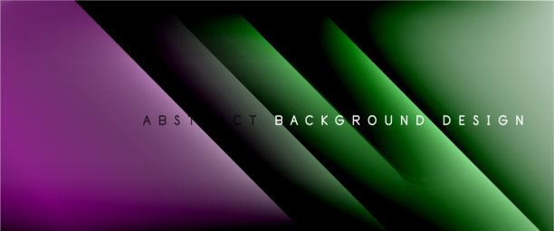 时尚简单的流体色彩渐变抽象图片下载