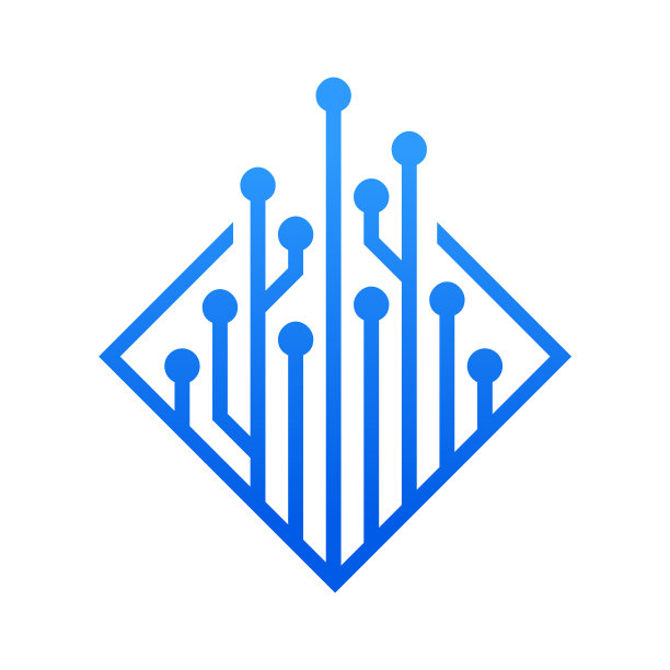 方形电路logo图片下载