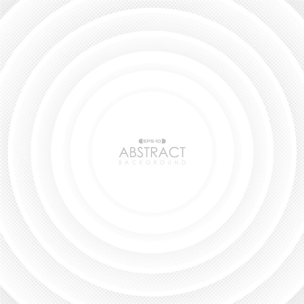 抽象的白色圆形图案几何覆盖图片下载