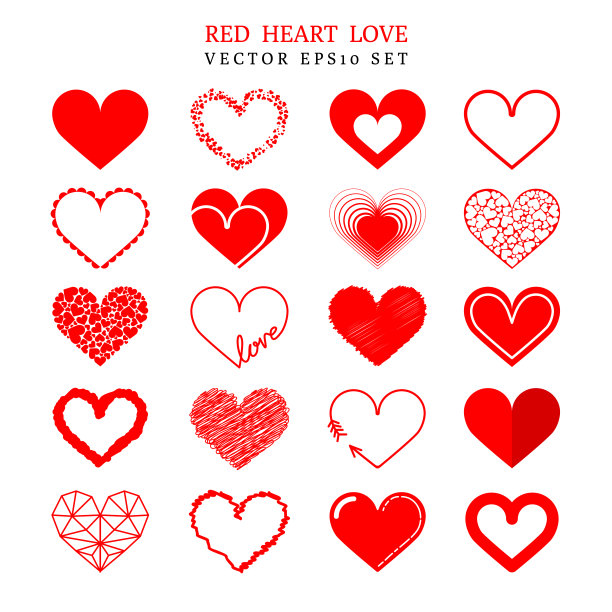 各种心脏形状图片下载