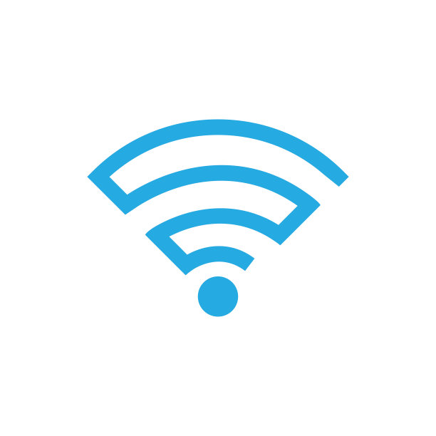 无线图标和符号矢量插图图片下载